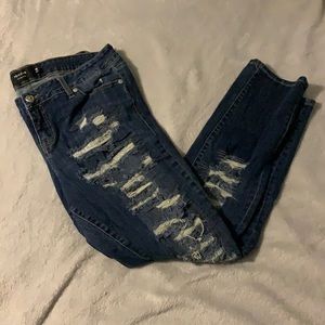 NWOT Torrid Distressed Boyfriend Jeans!